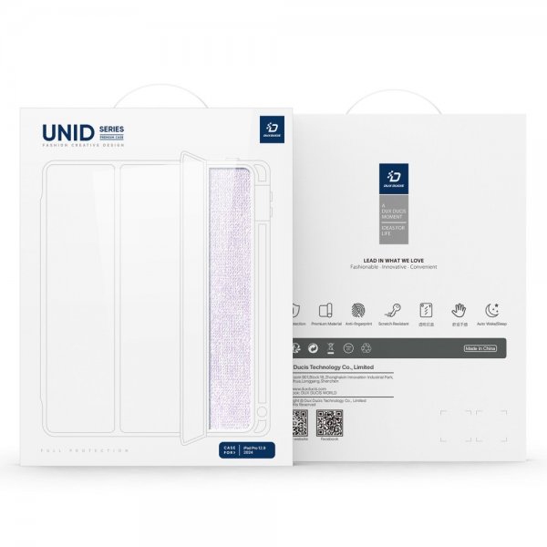 Dux Ducis iPad Pro 13 (M4/M5) Fodral UNID Series Lila