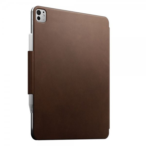 Nomad iPad Pro 13 (M4/M5) Fodral Leather Folio Brun
