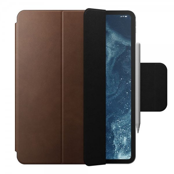 Nomad iPad Pro 13 (M4/M5) Fodral Leather Folio Brun