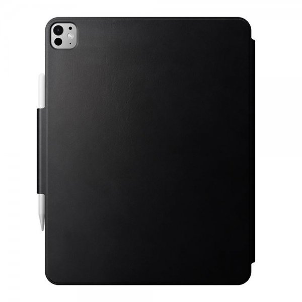 Nomad iPad Pro 13 (M4/M5) Fodral Leather Folio Svart