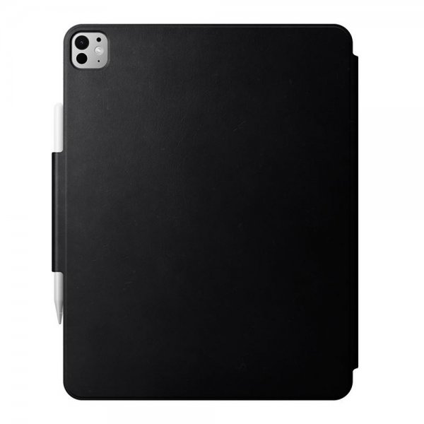 Nomad iPad Pro 13 (M4/M5) Fodral Leather Folio Svart