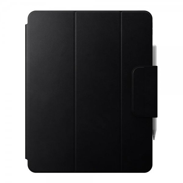 Nomad iPad Pro 13 (M4/M5) Fodral Leather Folio Svart