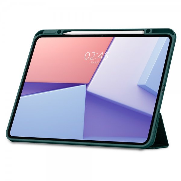 Spigen iPad Pro 13 (M4/M5) Fodral Urban Fit Midnight Green