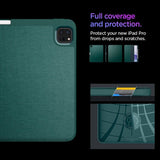 Spigen iPad Pro 13 (M4/M5) Fodral Urban Fit Midnight Green