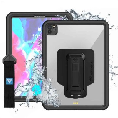 Armor-X iPad Pro 12.9 2021/2022 Skal Waterproof Svart/Klar