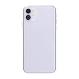 iPhone 11 Baksida med Komplett Ram Premium - Lila