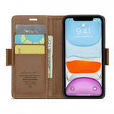 CaseMe iPhone 11 Fodral 023 Series Brun