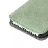 Krusell iPhone 11 Fodral Broby PhoneWallet Olive
