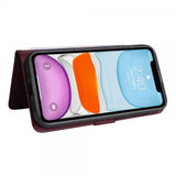 Betopnice iPhone 11 Fodral med Löstagbart Skal 005 Röd