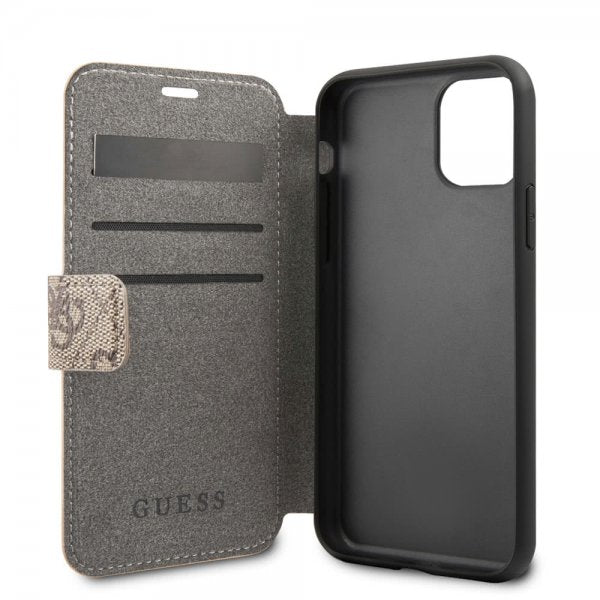 Guess iPhone 11 Fodral Monogram Brun
