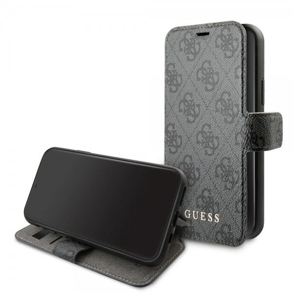Guess iPhone 11 Fodral Monogram Grå