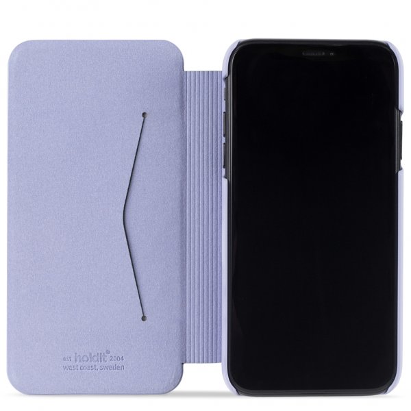 holdit iPhone 11 Fodral SlimFlip Wallet Lavender