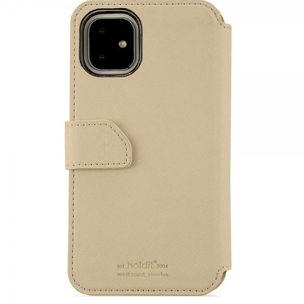 holdit iPhone 11 Fodral Stockholm Löstagbart Skal Caramel Beige