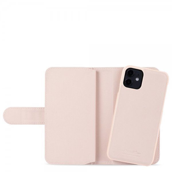 holdit iPhone 11 Fodral Wallet Case Extended Magnet Löstagbart Skal Blush Pink