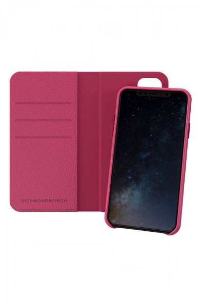 Richmond & Finch iPhone 11 Fodral Wallet Löstagbart skal Rosa