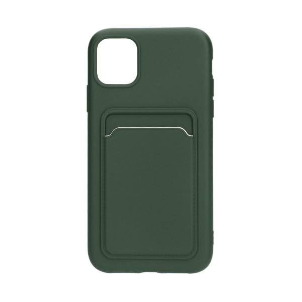 iPhone 11 Skal Korthållare Grön