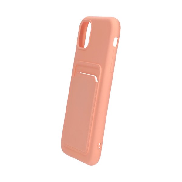 iPhone 11 Skal Korthållare Rosa