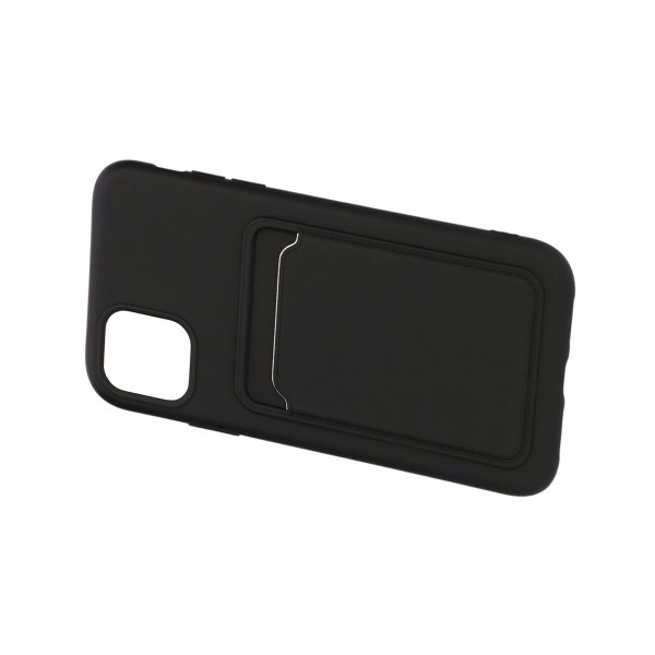 iPhone 11 Skal Korthållare Svart