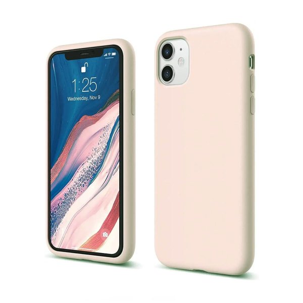 Rvelon iPhone 11 Skal Silikon Beige