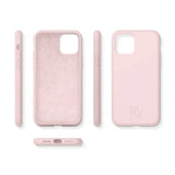 Rvelon iPhone 11 Skal Silikon Sandrosa