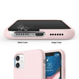 Rvelon iPhone 11 Skal Silikon Sandrosa