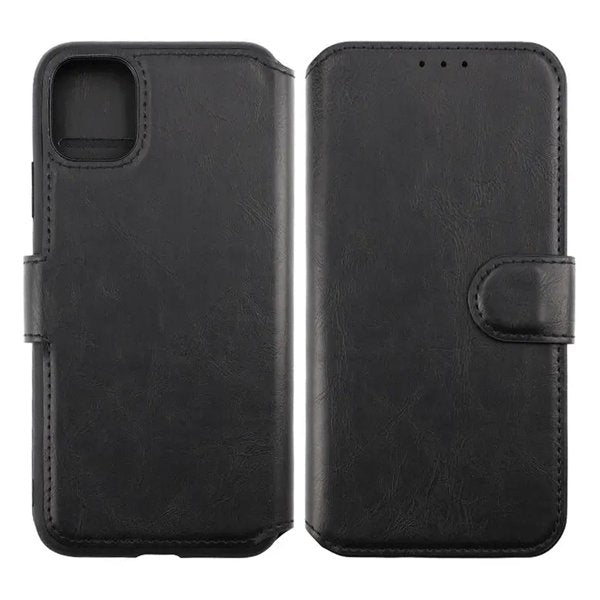 Rvelon iPhone 11 Fodral Utfällbart Kortfack Svart