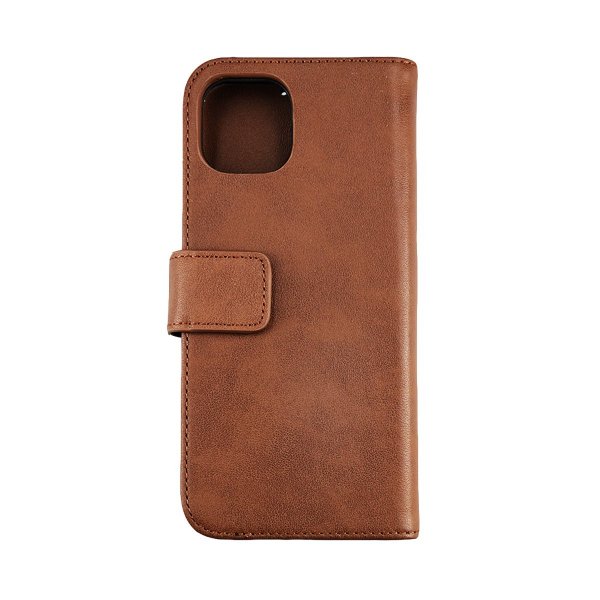 Rvelon iPhone 11 Fodral Äkta Läder Brun