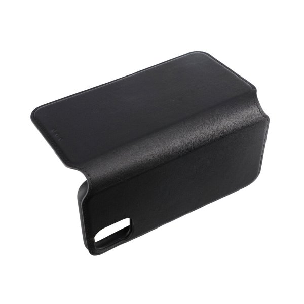 Rvelon iPhone 11 Fodral Äkta Läder Svart
