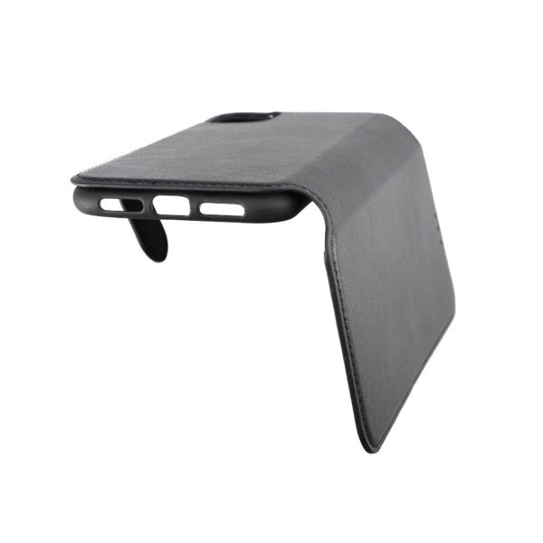 Rvelon iPhone 11 Fodral Äkta Läder Svart