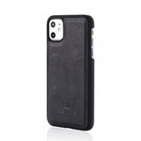 Dg.Ming iPhone 11 Plånboksfodral Löstagbart Skal Kortfack Svart