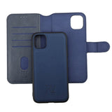 Rvelon iPhone 11 Fodral Magnetiskt Avtagbart Skal Blå