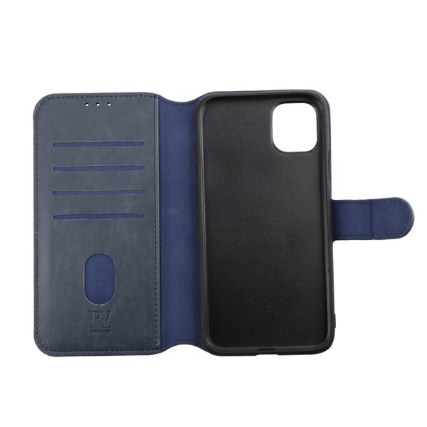 Rvelon iPhone 11 Fodral Magnetiskt Avtagbart Skal Blå
