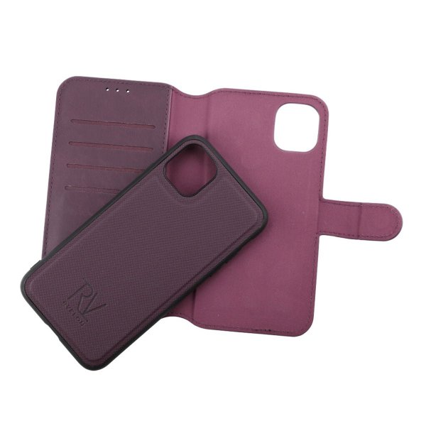 Rvelon iPhone 11 Fodral Magnetiskt Avtagbart Skal Lila