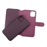 Rvelon iPhone 11 Fodral Magnetiskt Avtagbart Skal Lila