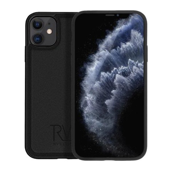 Rvelon iPhone 11 Fodral Magnetiskt Avtagbart Skal Svart