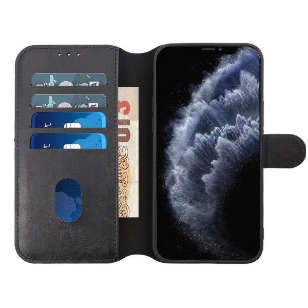Rvelon iPhone 11 Fodral Magnetiskt Avtagbart Skal Svart