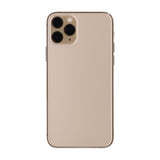 iPhone 11 Pro Baksida med Komplett Ram Premium - Guld