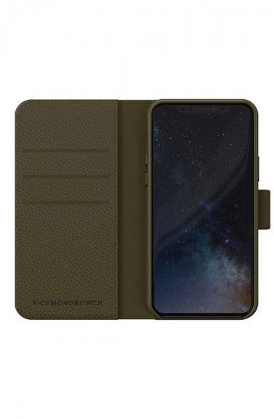 Richmond & Finch iPhone 11 Pro Max Fodral Wallet Löstagbart skal Emerald Green