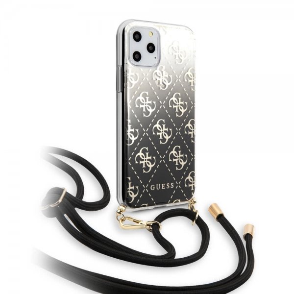 Guess iPhone 11 Pro Max Skal Gradient Cover Svart