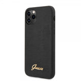 Guess iPhone 11 Pro Max Skal Lizard Svart