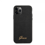 Guess iPhone 11 Pro Max Skal Lizard Svart