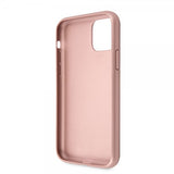 Guess iPhone 11 Pro Max Skal Saffiano Cover Roseguld