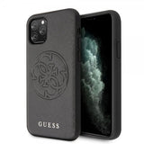 Guess iPhone 11 Pro Max Skal Saffiano Cover Svart