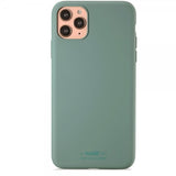 holdit iPhone 11 Pro Max Skal Silikon Moss Green