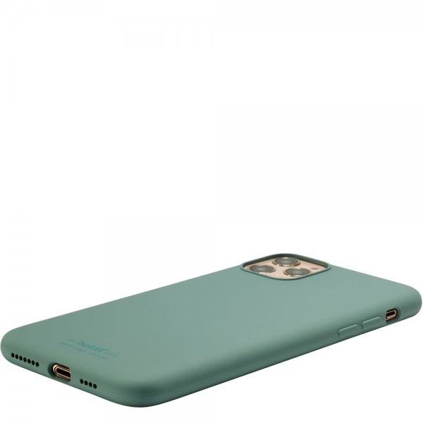 holdit iPhone 11 Pro Max Skal Silikon Moss Green