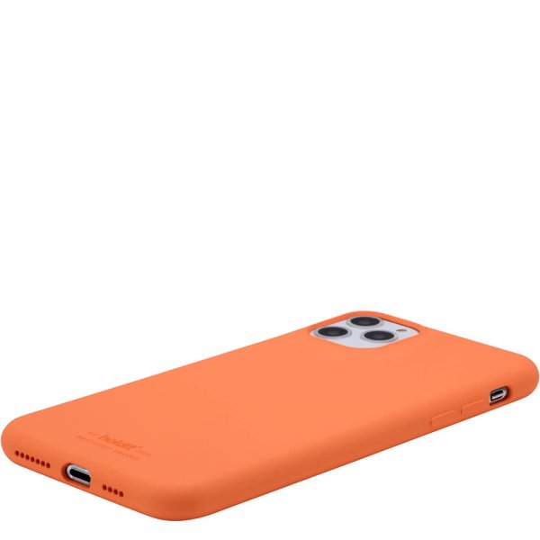 holdit iPhone 11 Pro Max Skal Silikon Orange