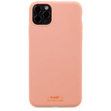 holdit iPhone 11 Pro Max Skal Silikon Pink Peach