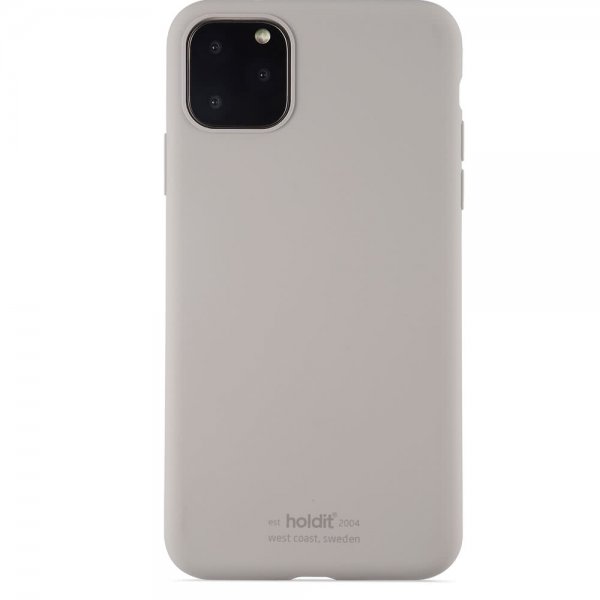 holdit iPhone 11 Pro Max Skal Silikon Taupe