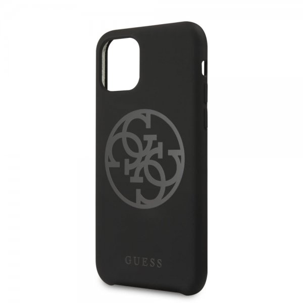 Guess iPhone 11 Pro Max Skal Tone on Tone Svart