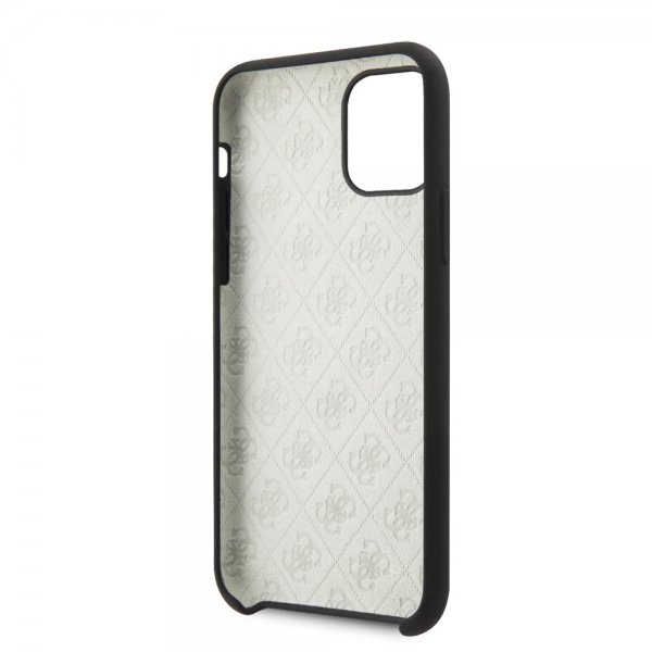 Guess iPhone 11 Pro Max Skal Tone on Tone Svart